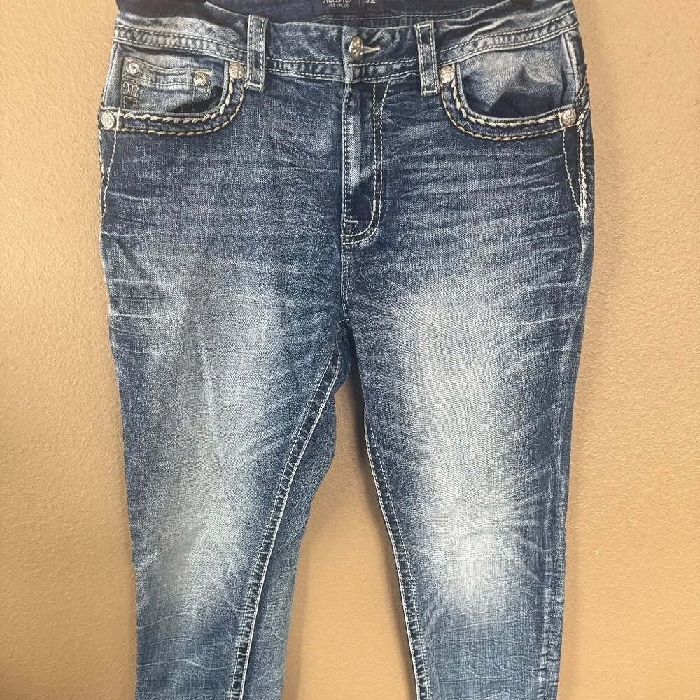 Miss me jeans. Curvy skinny Sz.32 LIKE NEW! - Picture 2 of 6
